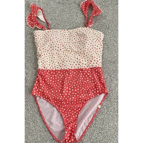Summersalt Ruffle Oasis One-Piece Swimsuit . Size 8 - Picture 4 of 4